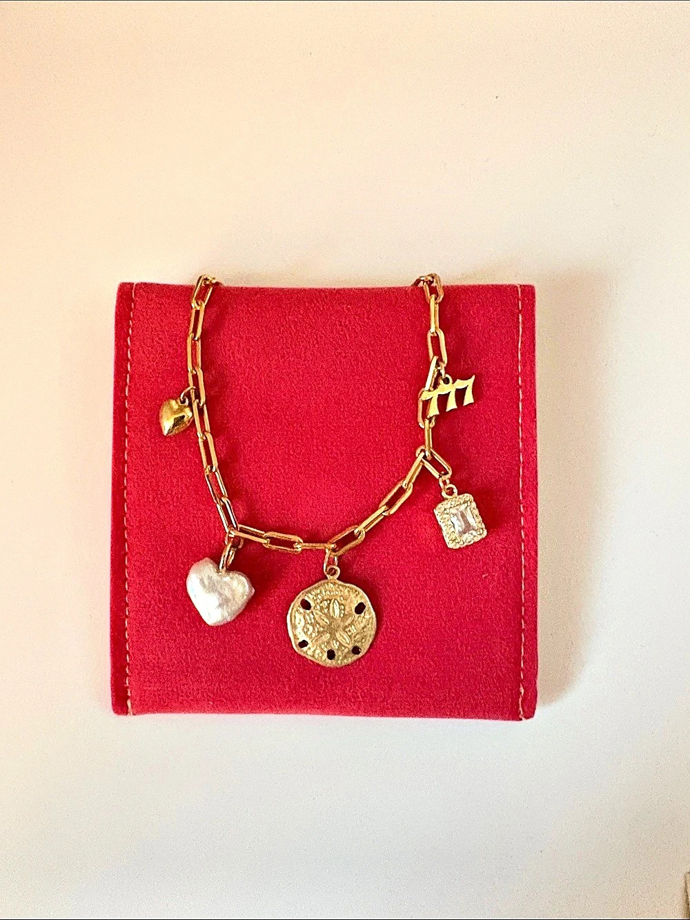 Gold Charm Necklace